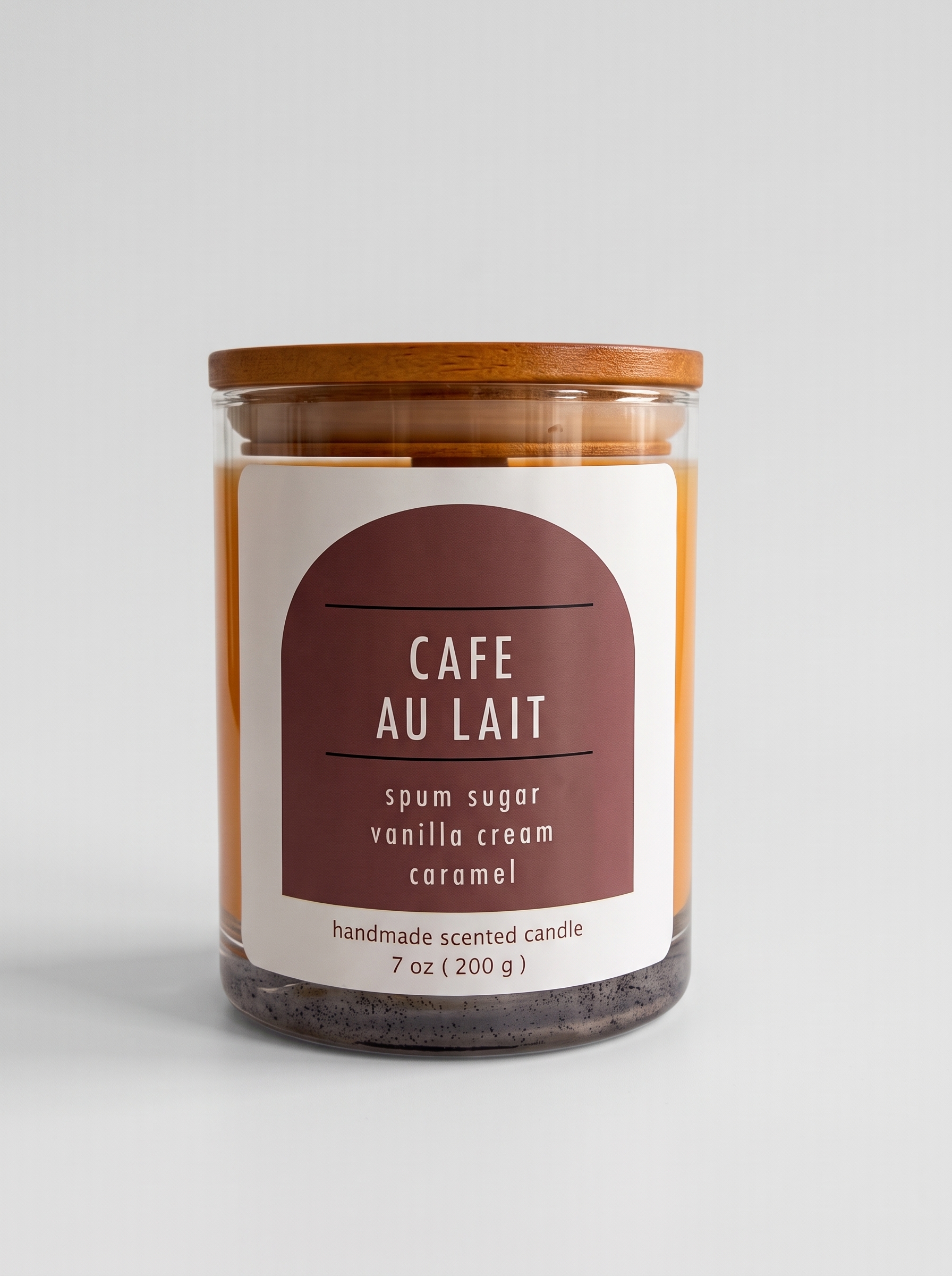 Ароматическая свеча «Cafe Au Lait» XUSH, 200 г, модель X-CND12C