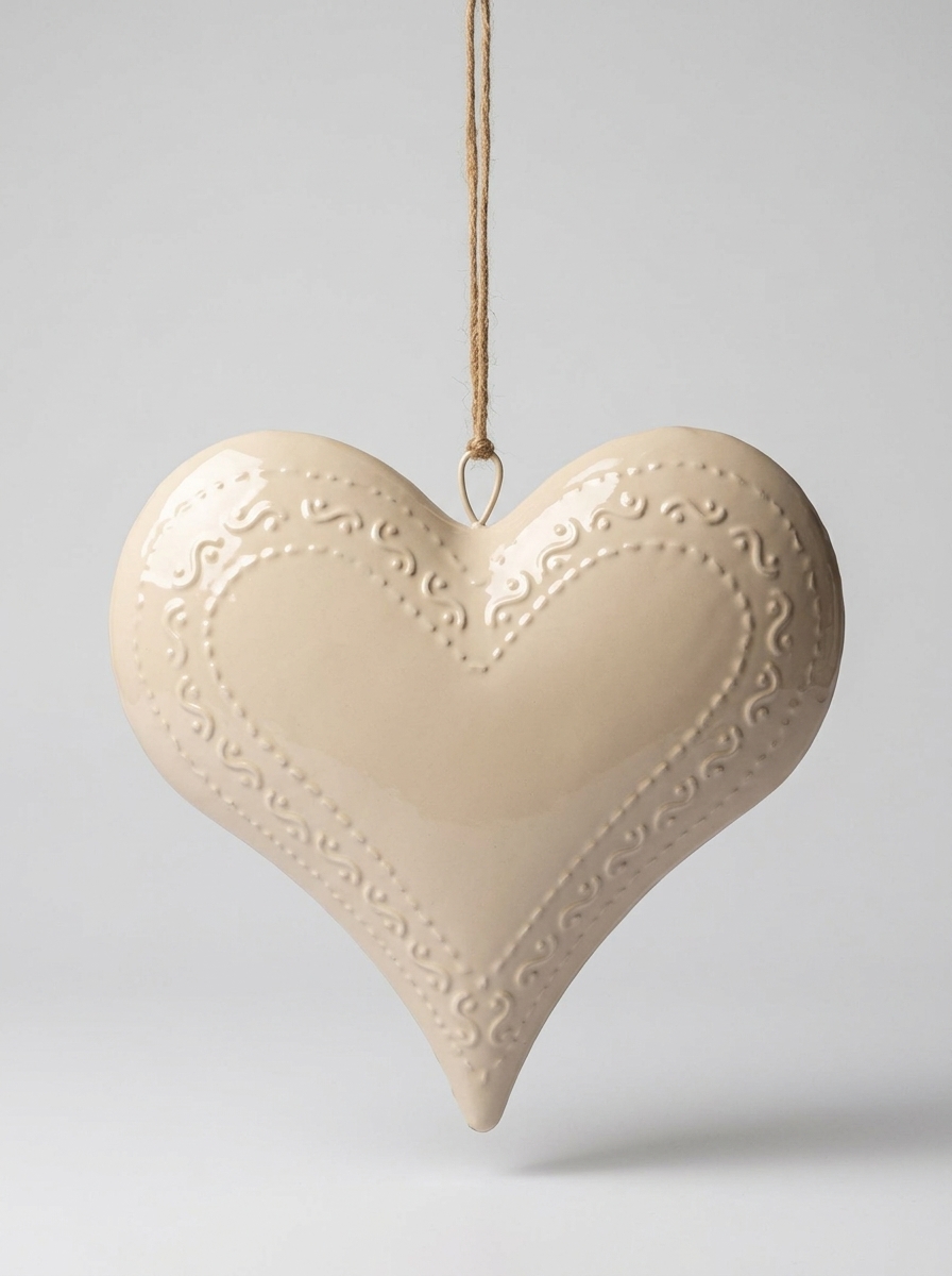 Hanging decoration "Heart", metal, 30 × 8 × 29.5 cm, model X-GRM14L