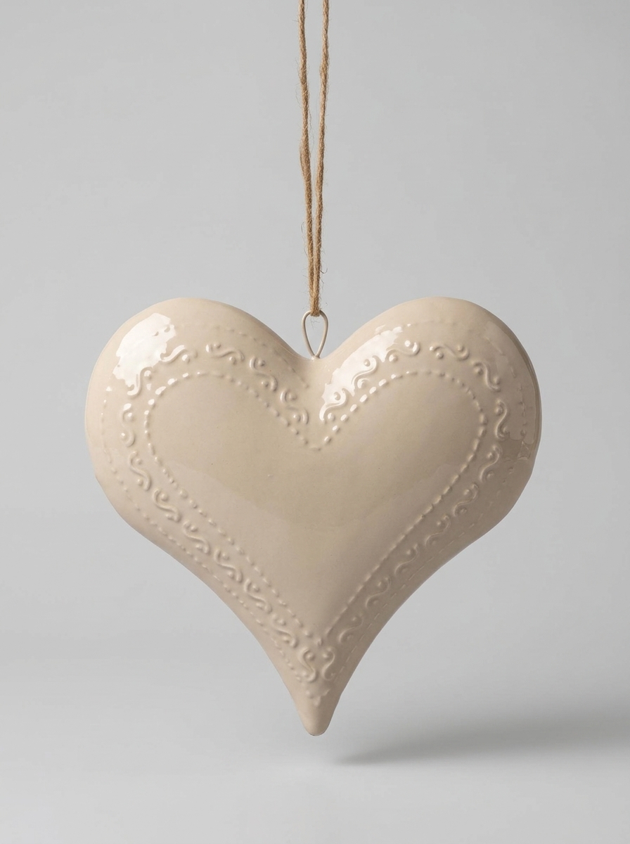 Hanging decoration "Heart", metal, 25 × 6.5 × 24.5 cm, model X-GRM14M