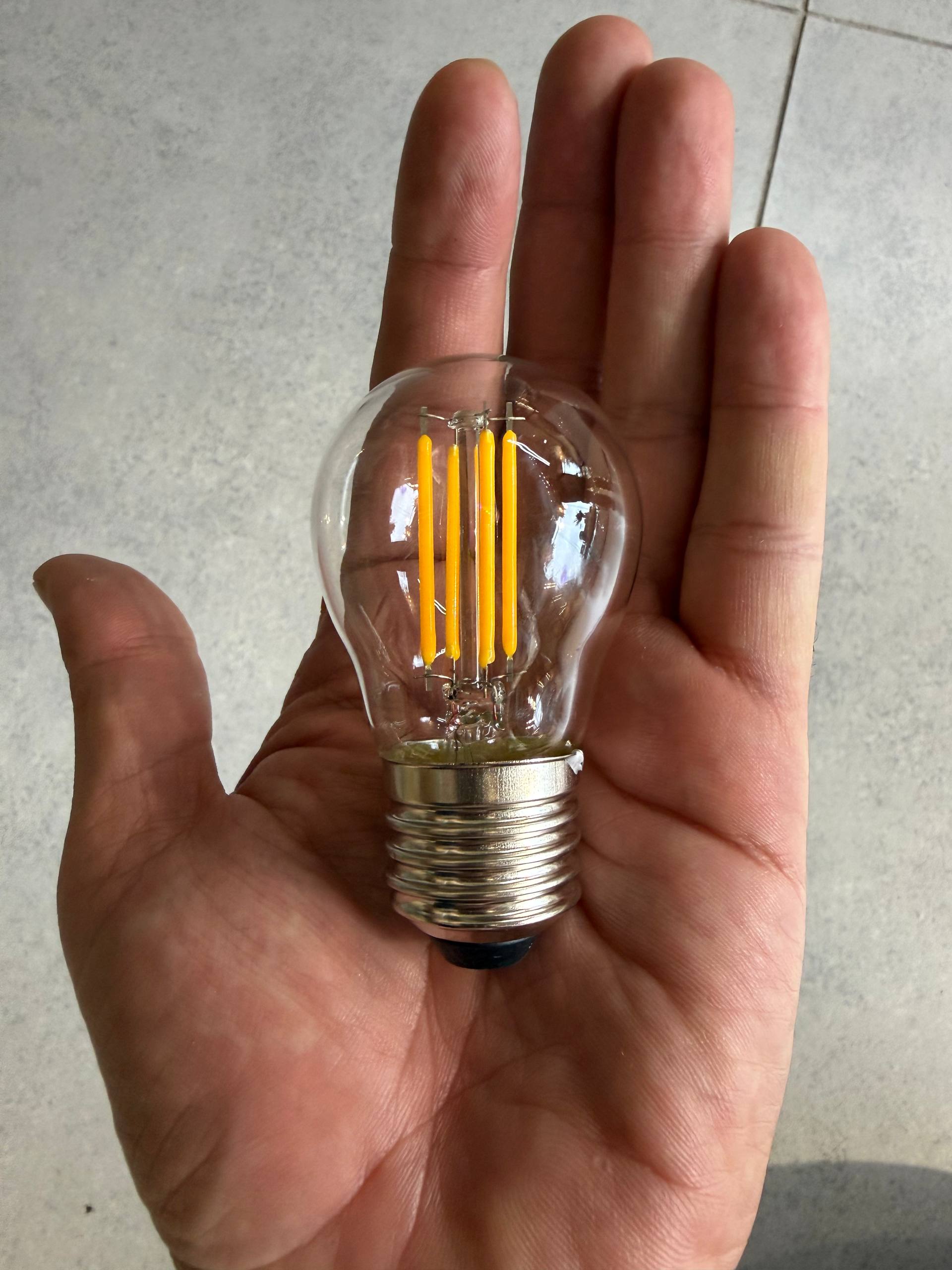 Лампа Led 4W, модель G45 (4cm), цоколь E27, Х-LED-S