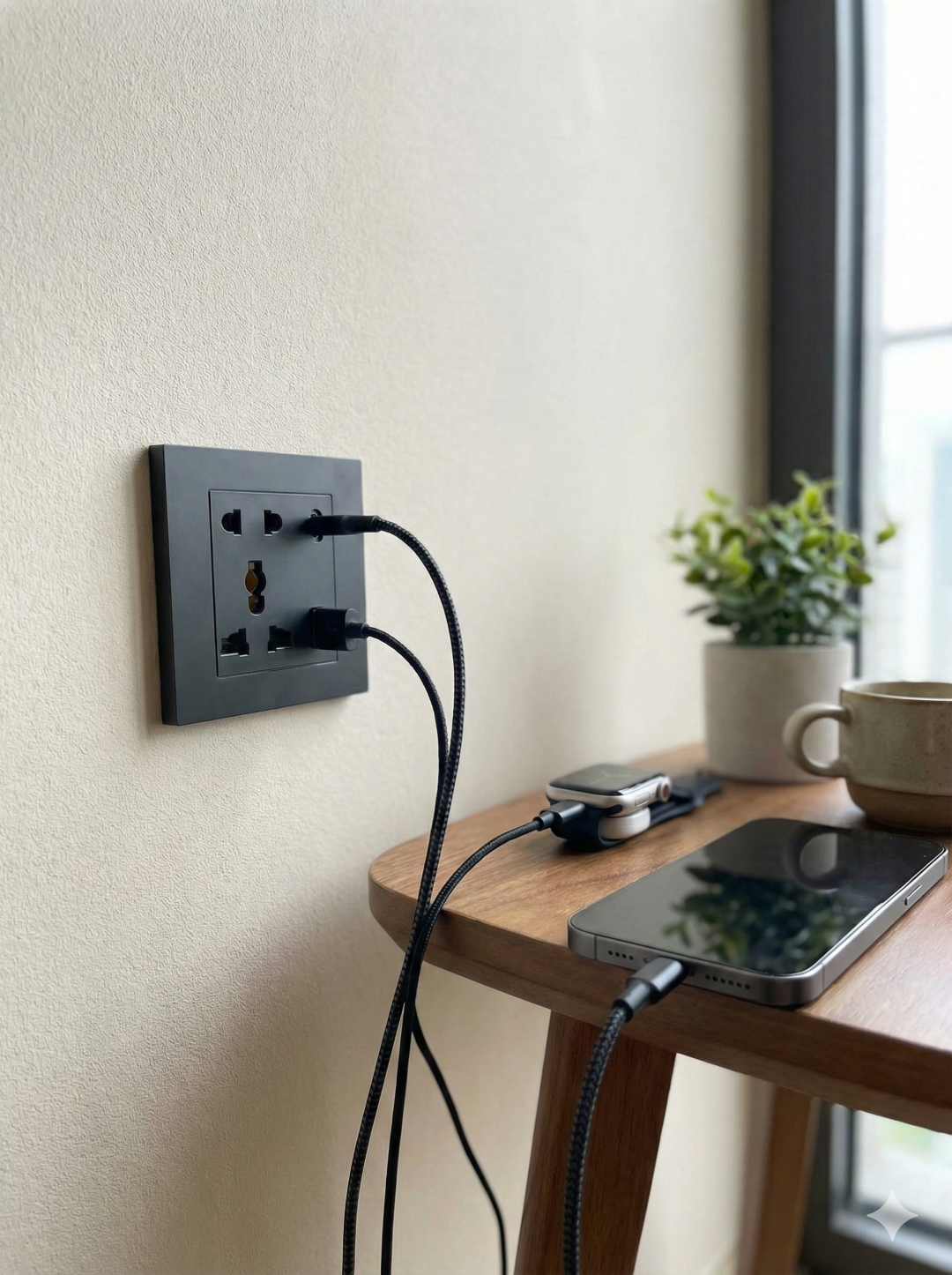 Мульти функциональная настенная розетка для всех видов вилок, с USB, Type-C портами X-SOCK