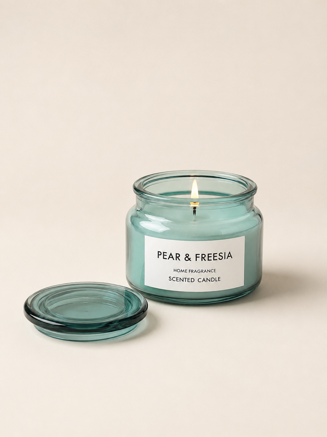 Ароматическая свеча Pear & Freesia, мятная, модель X-CND9-D