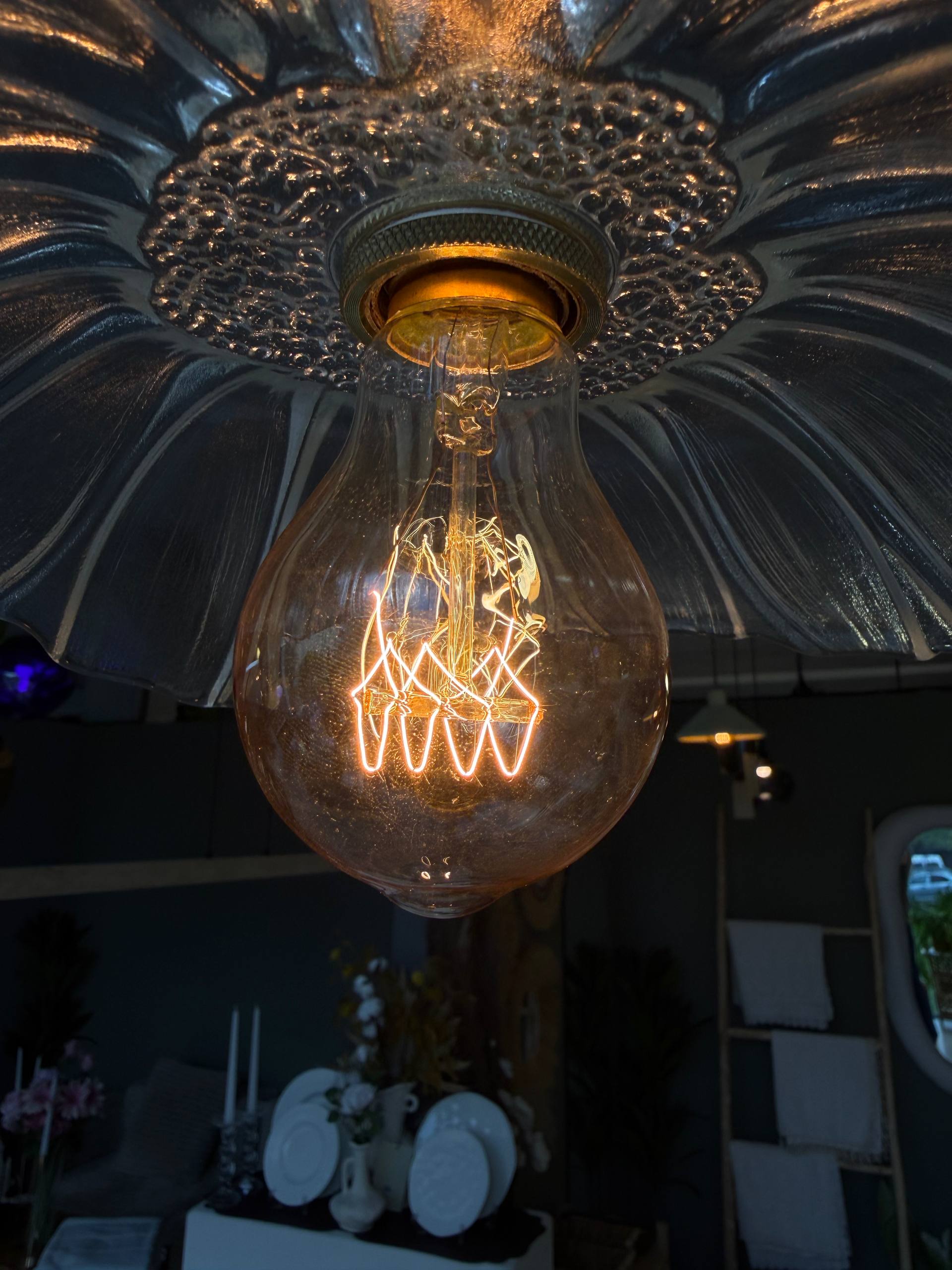 Лампа Эдисон, 6см, цоколь E27, Х-EDIS-S