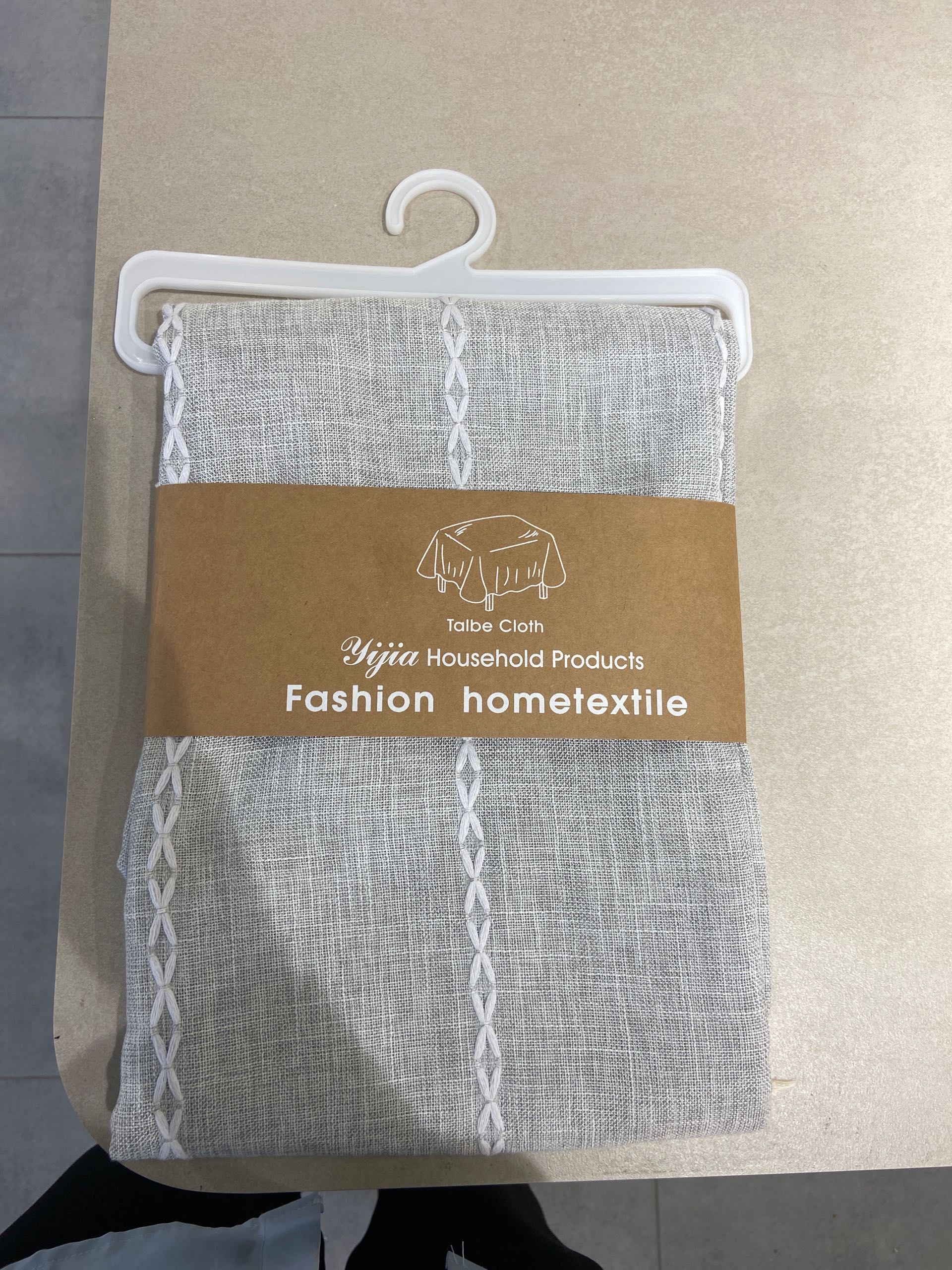 Скатерть 140 Dust beiege grey
