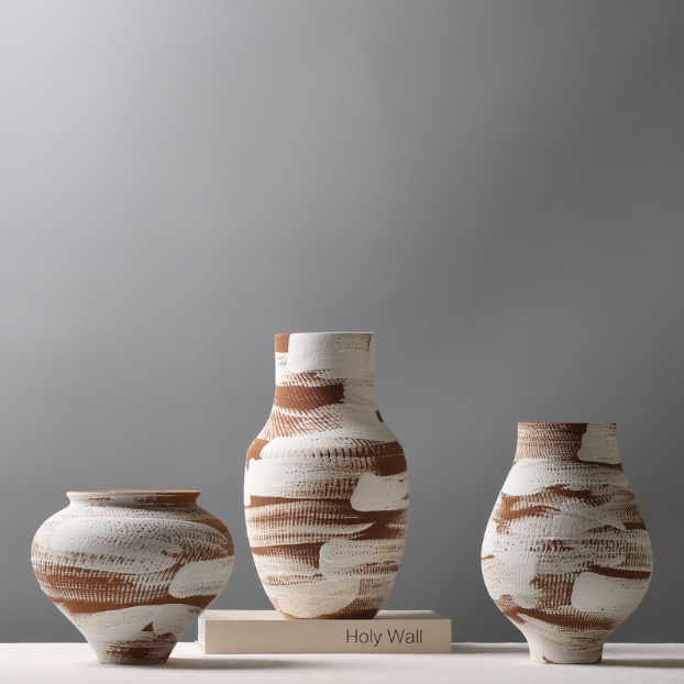 Керамическая дизайнерская ваза X-VASE-V22