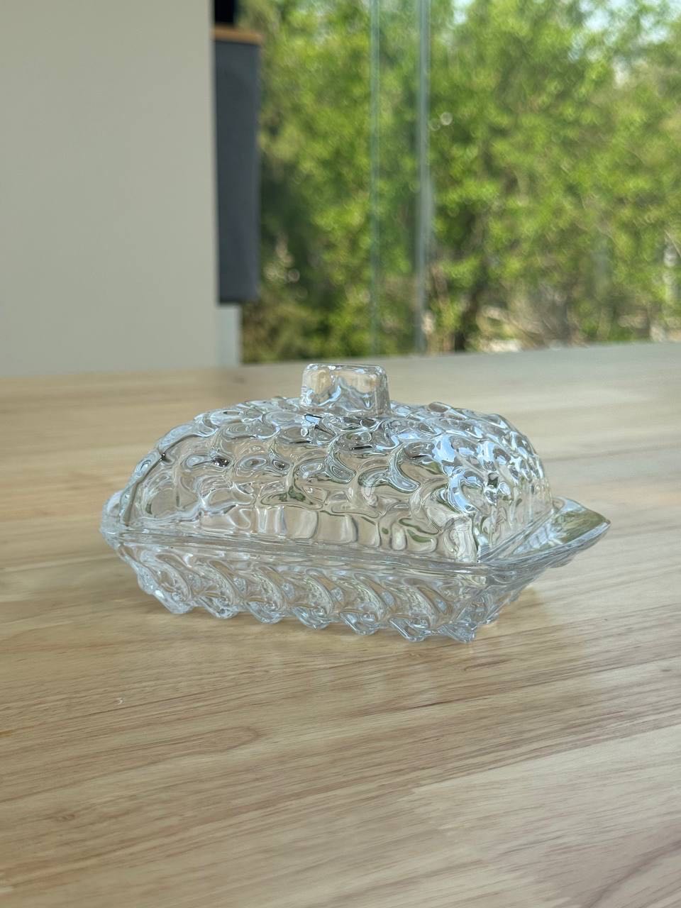 Стильный стеклянный контейнер для масла , модель GLB2