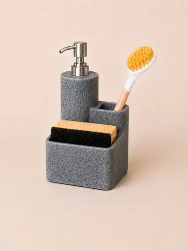 3-in-1 universal oshxona organayzeri, sut rang, model X-BA2A
