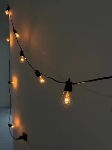Sham effektli Edison lampochka girlyandasi, 5m