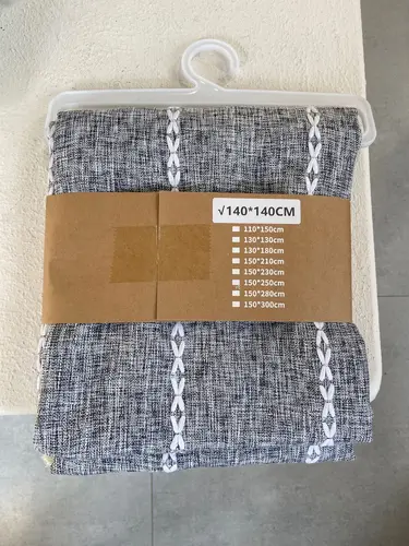 Grey Tablecloth 140