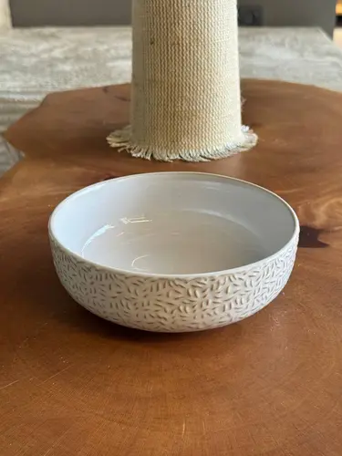 Naqshli keramik kosushka/likopcha (18sm) X-MPL44C
