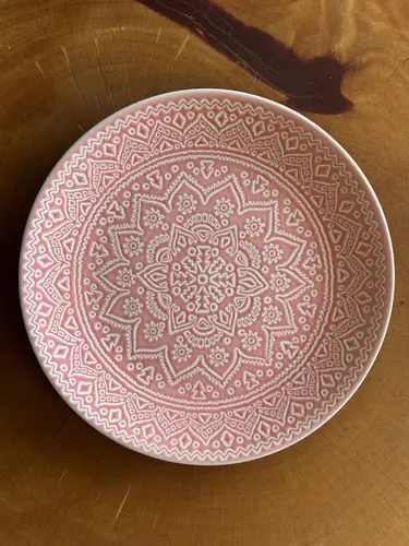 Keramik likopcha, etnik naqshli (27 sm) X-MPL42B
