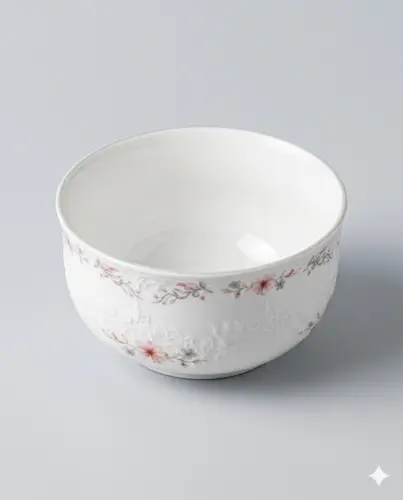 Seramika kichik likopcha «Gul-vizantiy» uslubida (12sm x 7sm), model X-CPL38C