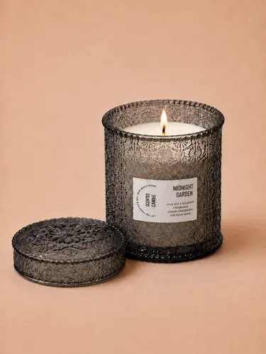 Premium Midnight Garden atir sovun, kulrang, model X-CND11C