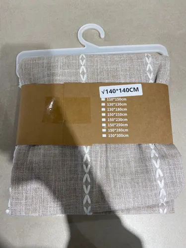 Brown Beige Tablecloth 140