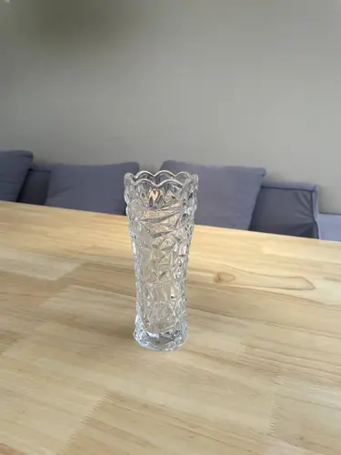 Geometrik rel'efli shisha vaza, X-GV8