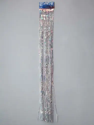 Sadaf-kamalak rang yangi yil yomg'irchasi, 25 × 100 sm