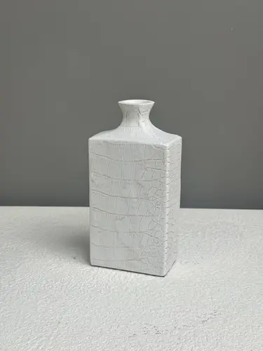 Croc Leather dekorativ vazalari (A modeli) X-VASE9A